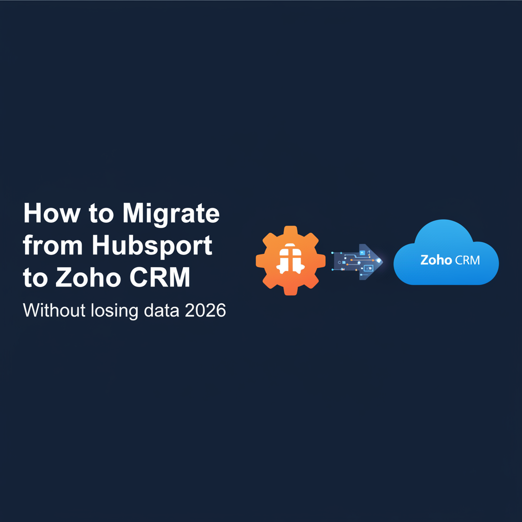 How to migrate from HubSpot to Zoho CRM hero banner