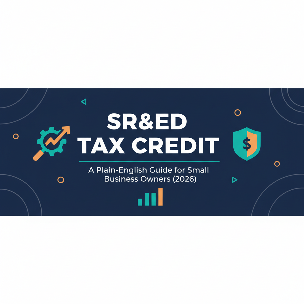 SR&ED Tax Credit: A Plain-English Guide for Small Business Owners (2026)
