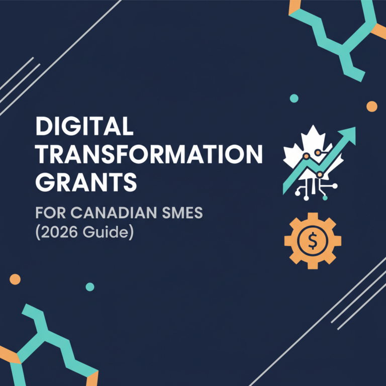 Digital Transformation Grants for Canadian SMEs (2026 Guide)