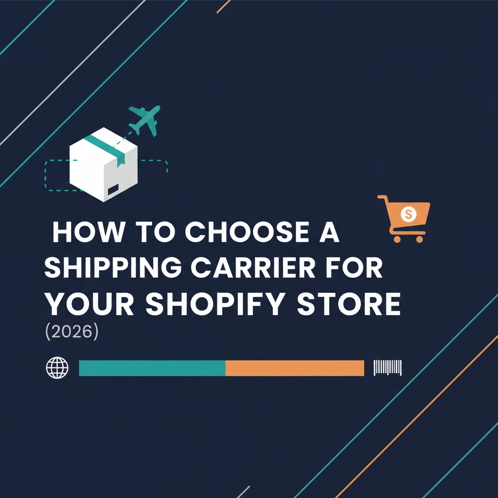 How to Choose a Shipping Carrier for Your Shopify Store (2026)