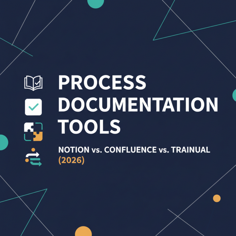 Process Documentation Tools: Notion vs. Confluence vs. Trainual (2026)