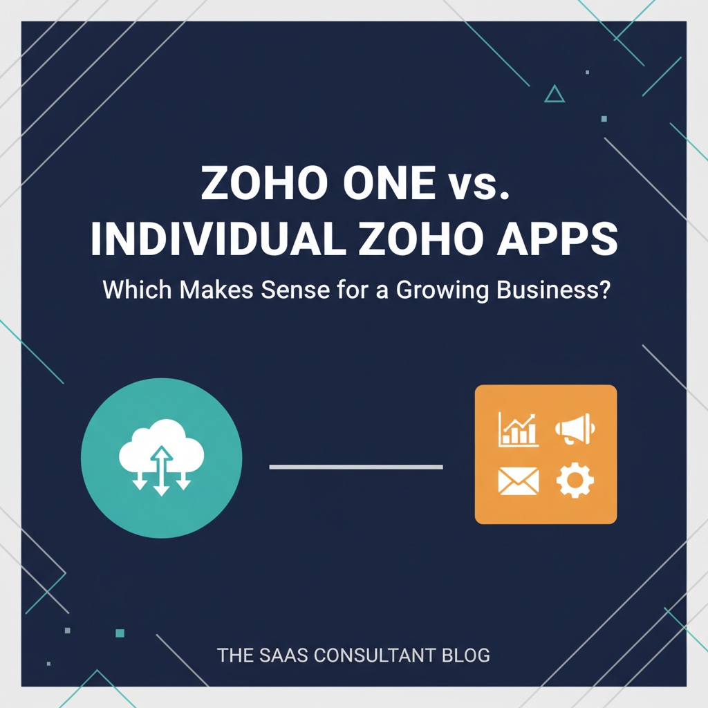 Zoho One vs. Individual Zoho Apps: Which Makes Sense for a Growing Business?
