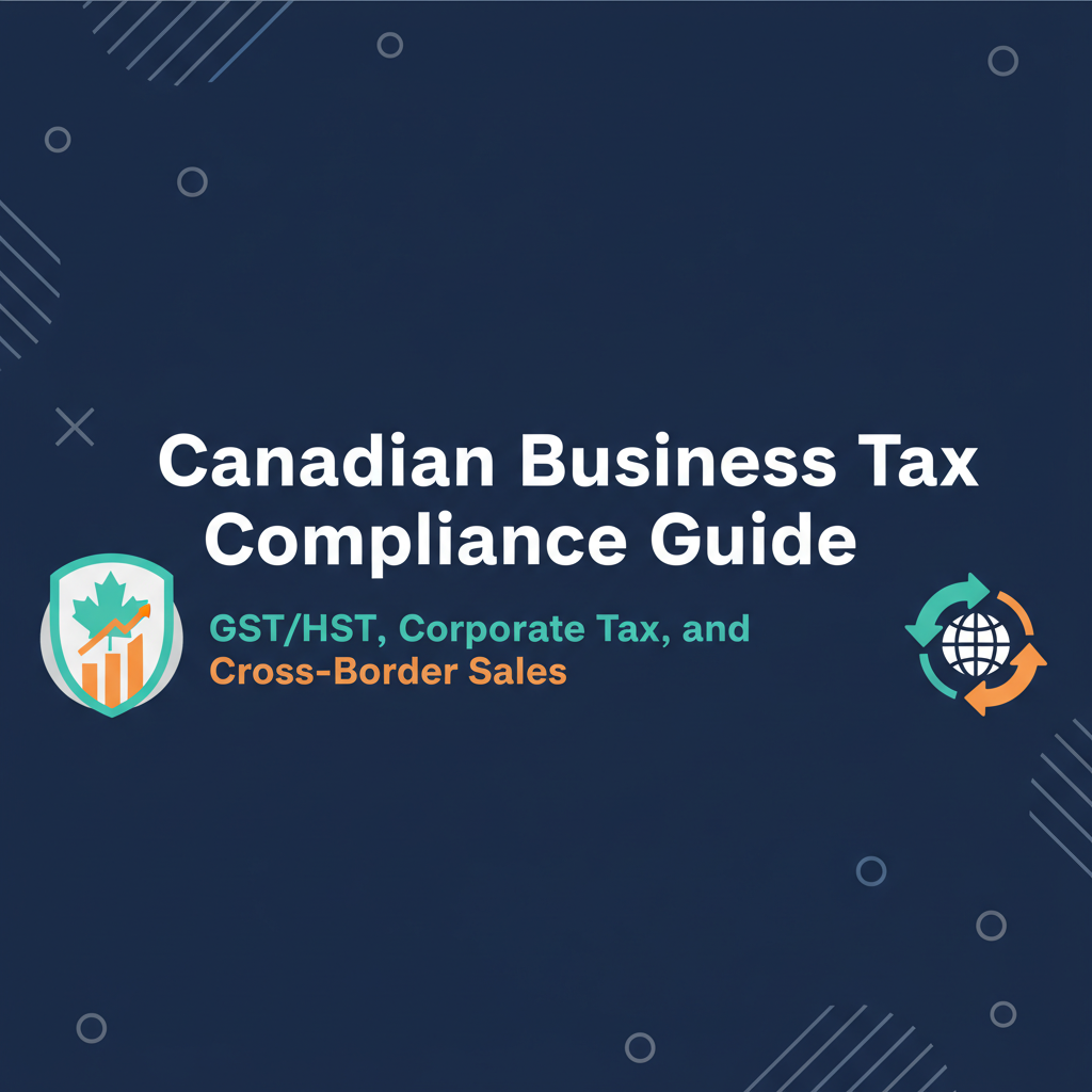 Canadian Business Tax Compliance Guide: GST/HST, Corporate Tax, and Cross-Border Sales