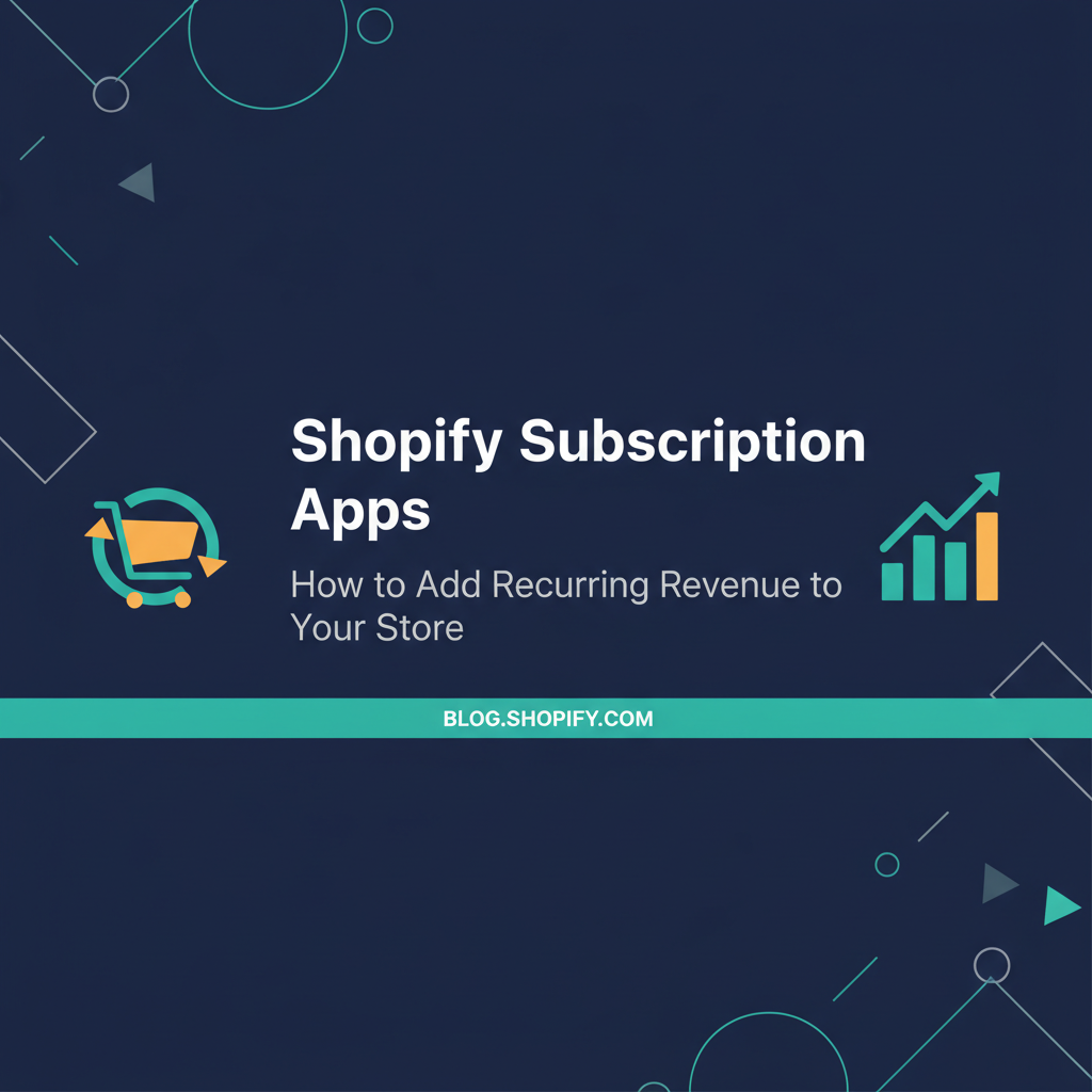 Shopify Subscription Apps: How to Add Recurring Revenue to Your Store