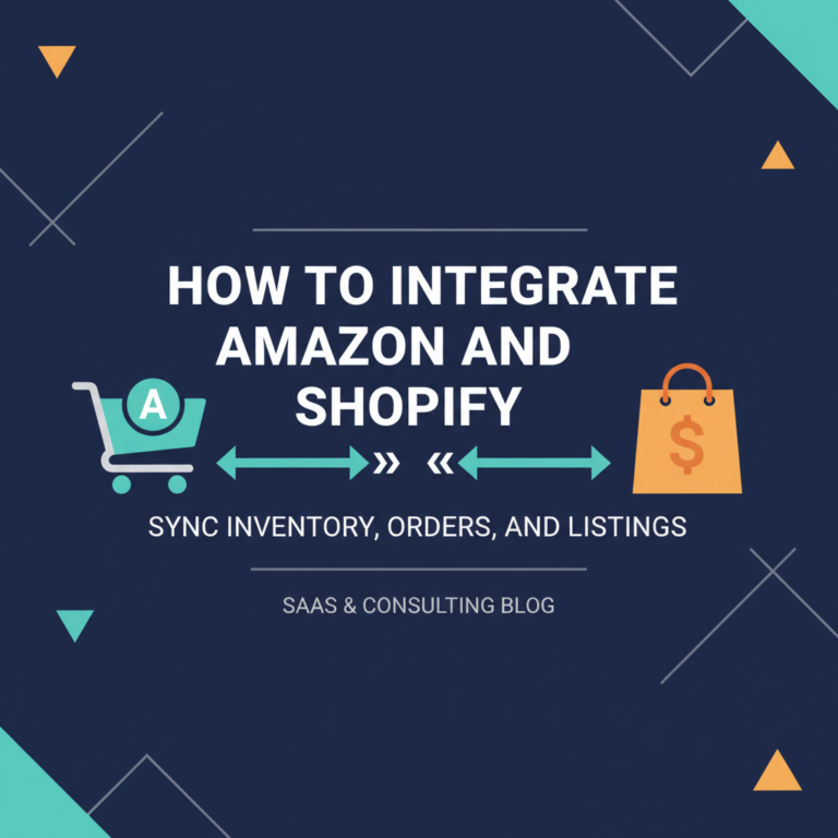 How to Integrate Amazon and Shopify: Sync Inventory, Orders, and Listings