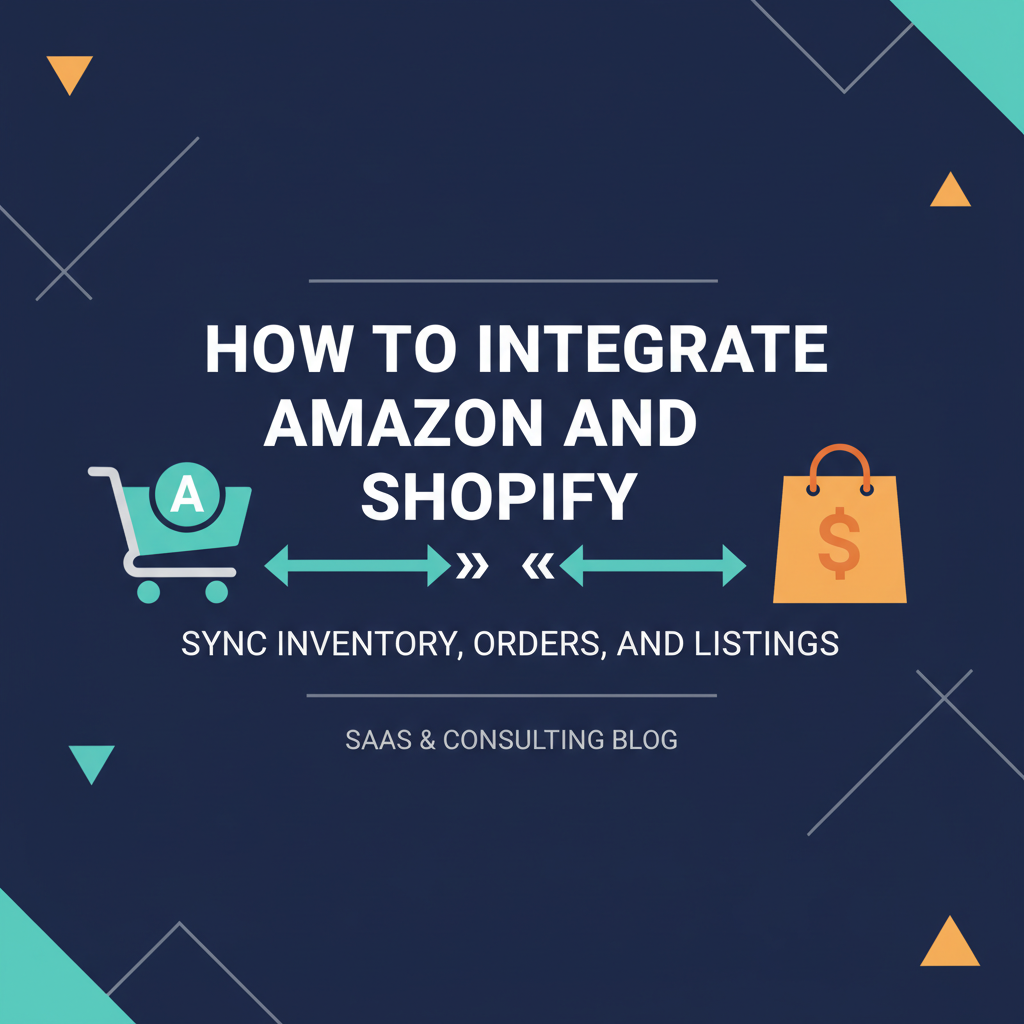 How to Integrate Amazon and Shopify: Sync Inventory, Orders, and Listings