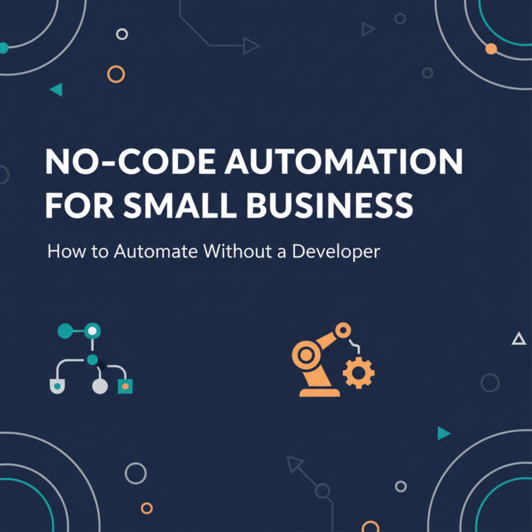 No-Code Automation for Small Business: How to Automate Without a Developer