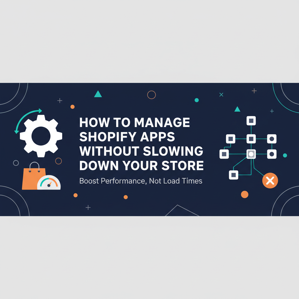 How to Manage Shopify Apps Without Slowing Down Your Store