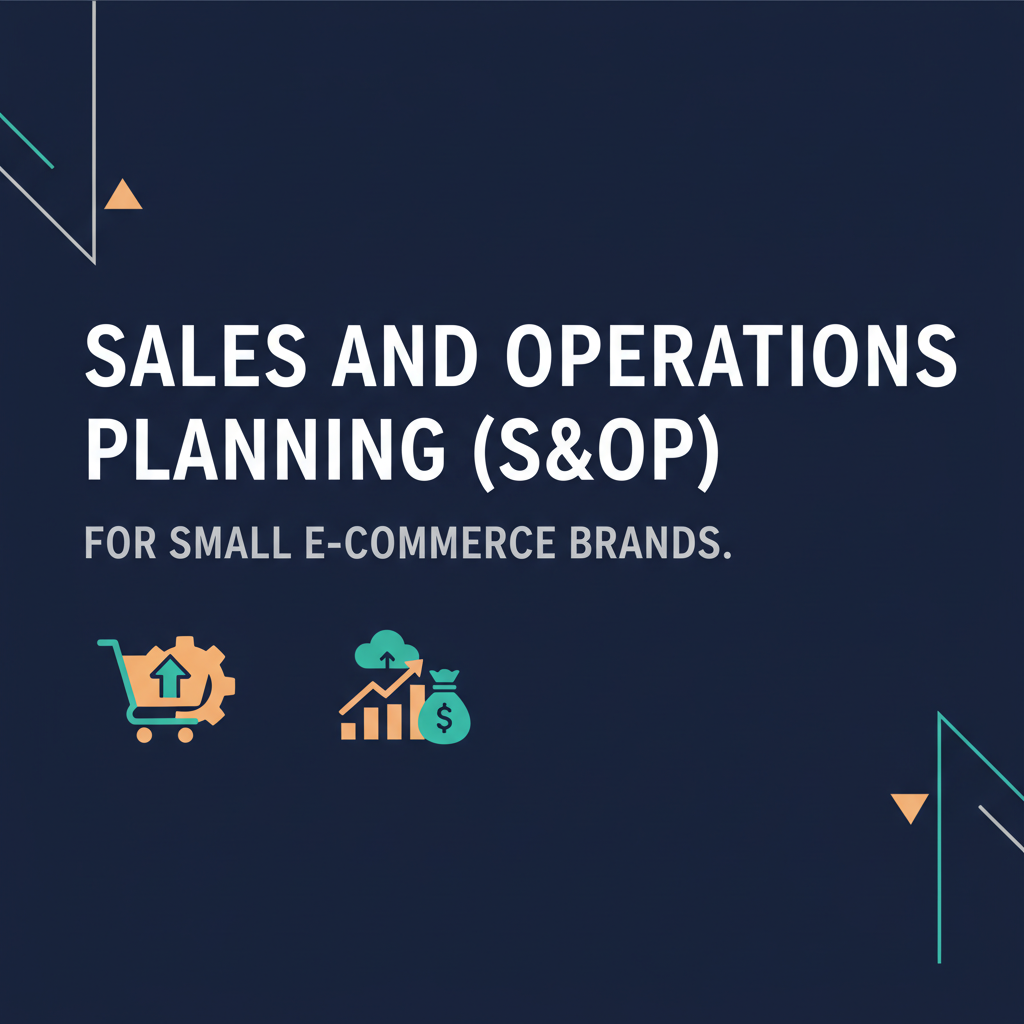 Sales and Operations Planning (S&OP) for Small E-commerce Brands