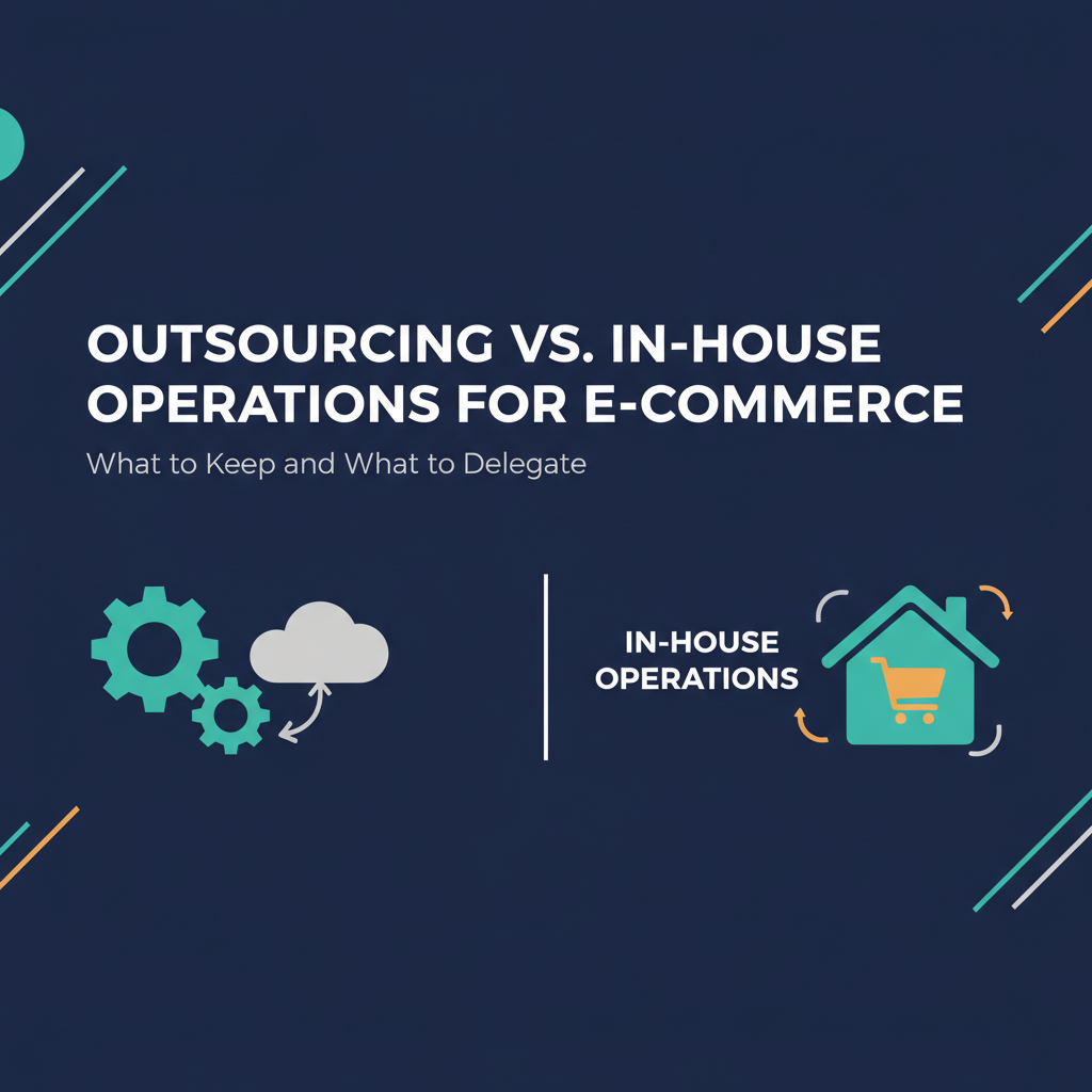 Outsourcing vs. In-House Operations for E-commerce: What to Keep and What to Delegate