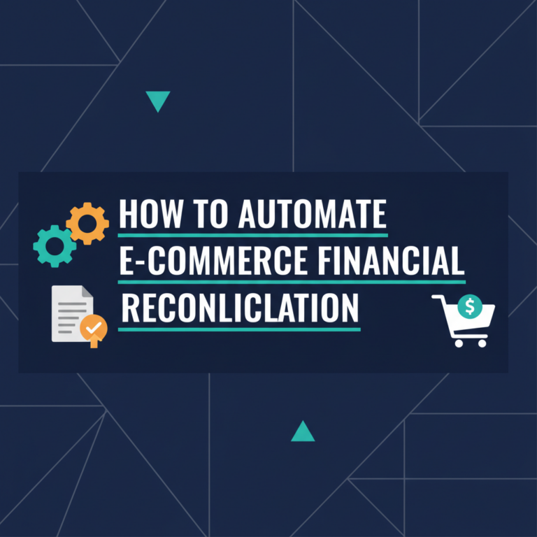 How to Automate E-commerce Financial Reconciliation