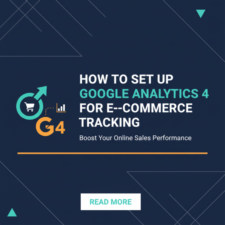 How to Set Up Google Analytics 4 for E-commerce Tracking