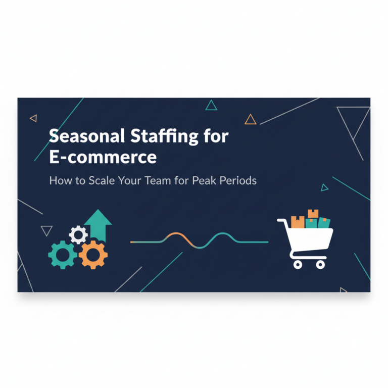 Seasonal Staffing for E-commerce: How to Scale Your Team for Peak Periods