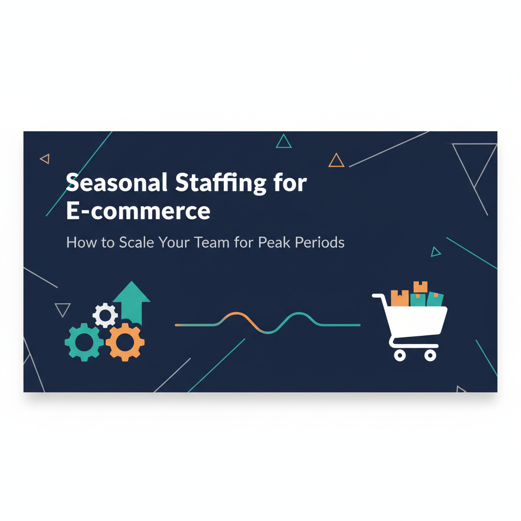 Seasonal Staffing for E-commerce: How to Scale Your Team for Peak Periods