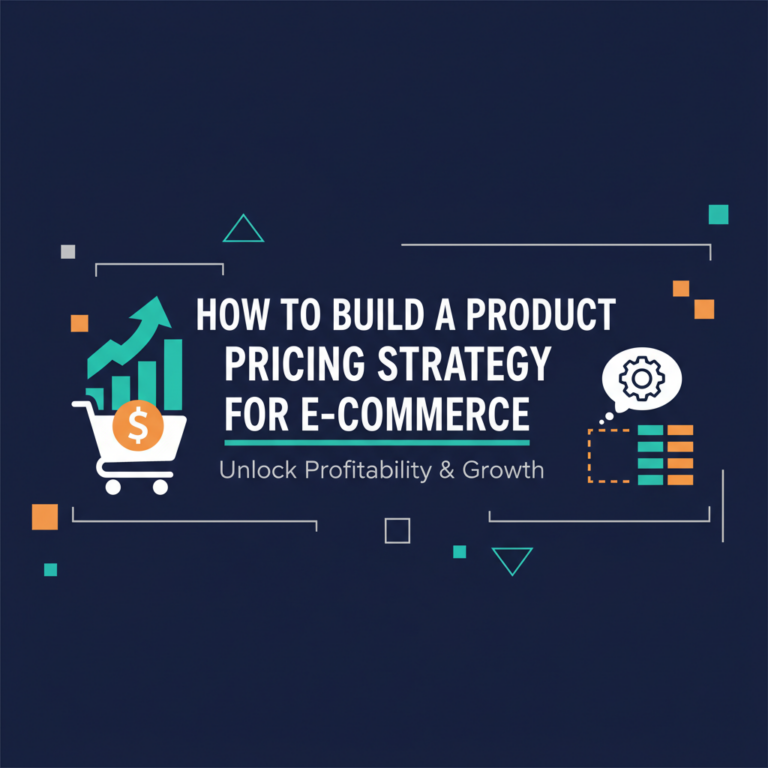 How to Build a Product Pricing Strategy for E-commerce