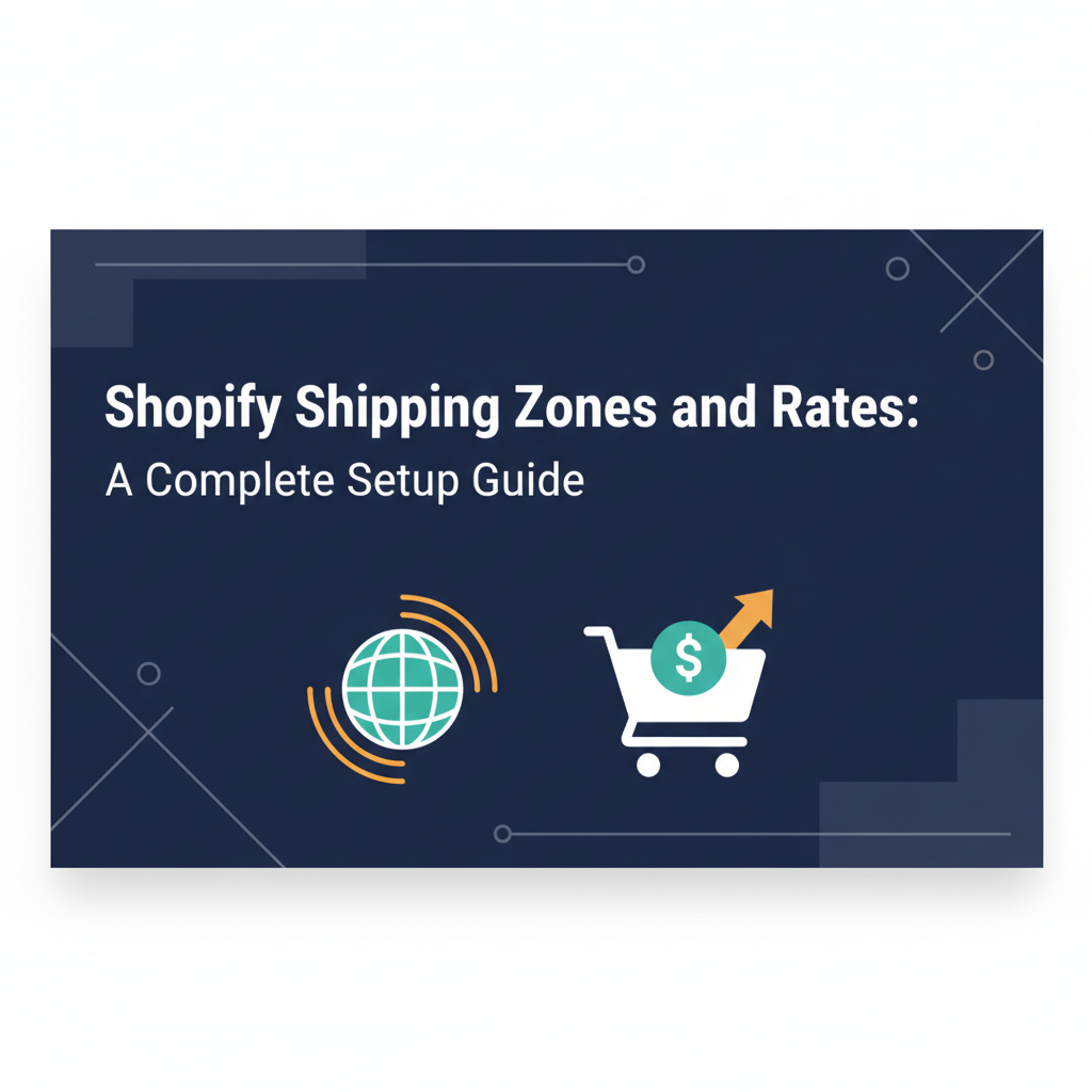 Shopify Shipping Zones and Rates: A Complete Setup Guide