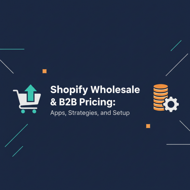 Shopify Wholesale & B2B Pricing: Apps, Strategies, and Setup