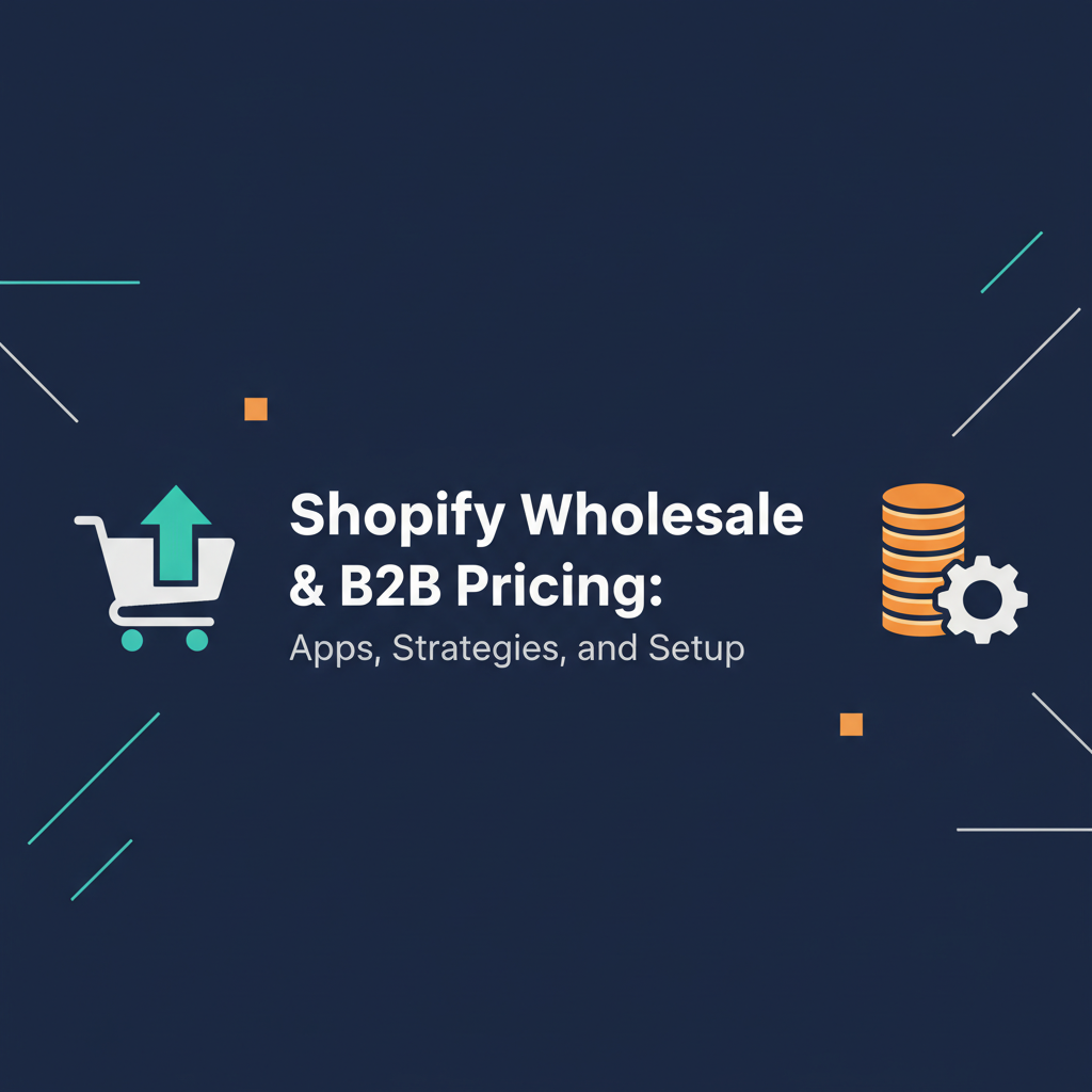 Shopify Wholesale & B2B Pricing: Apps, Strategies, and Setup