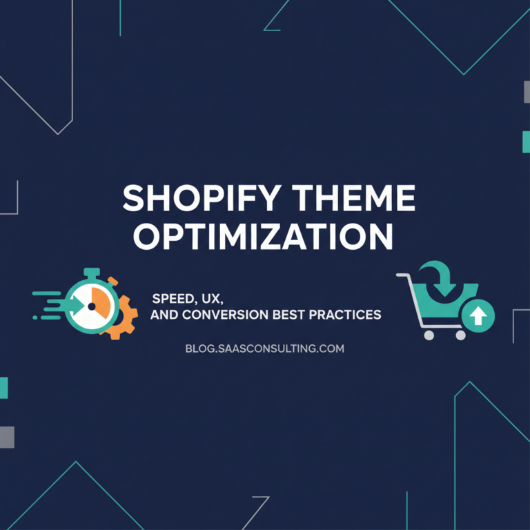 Shopify Theme Optimization: Speed, UX, and Conversion Best Practices