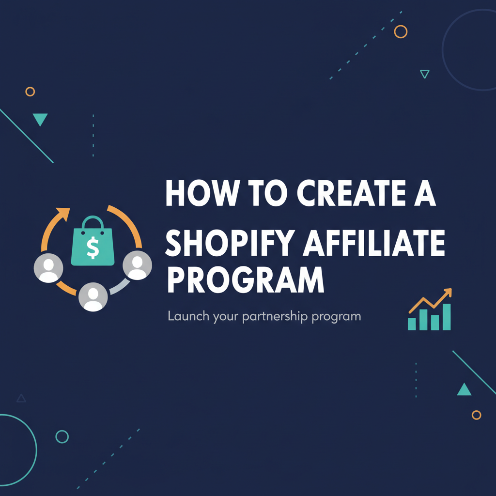 How to Create a Shopify Affiliate Program