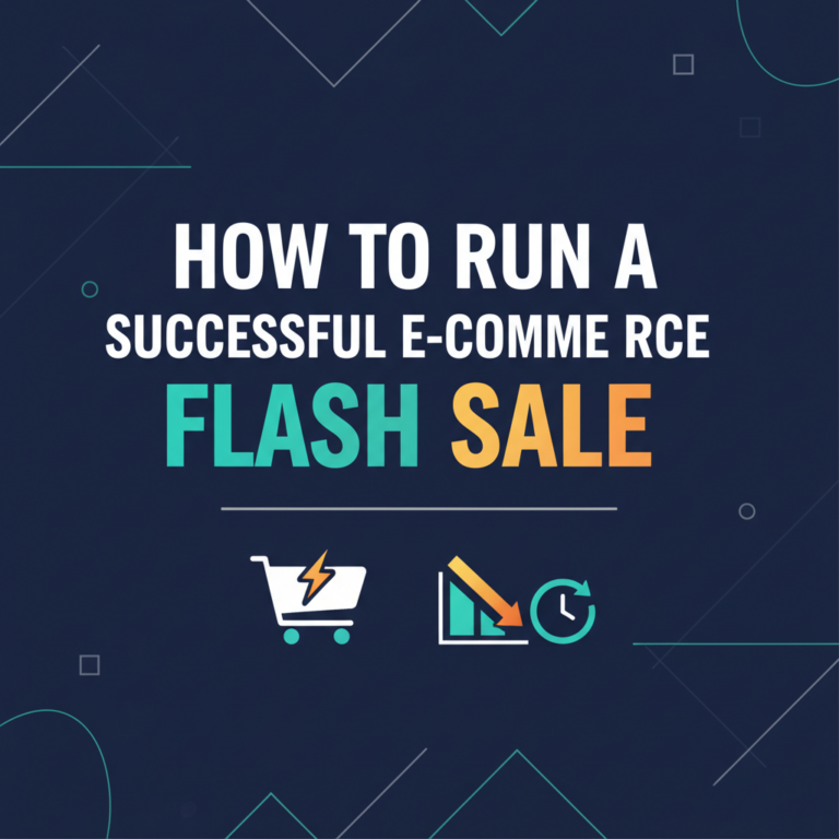 How to Run a Successful E-commerce Flash Sale