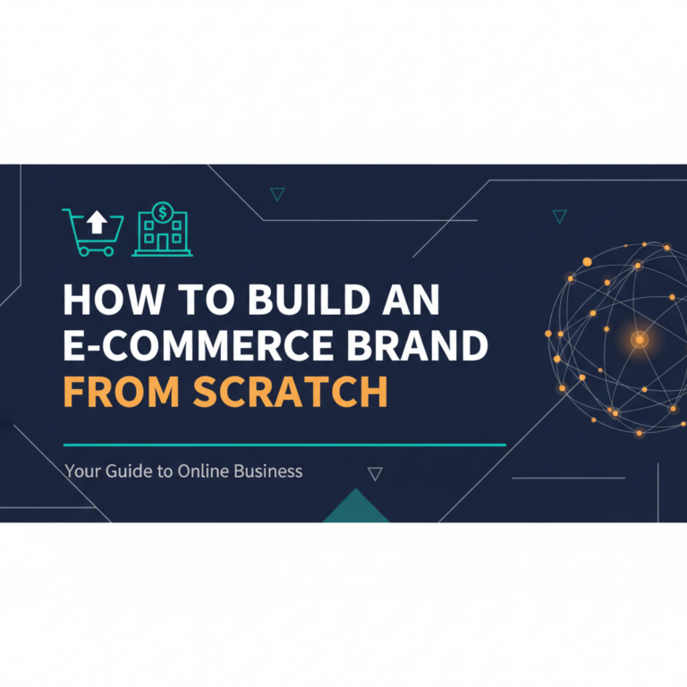 How to Build an E-commerce Brand from Scratch