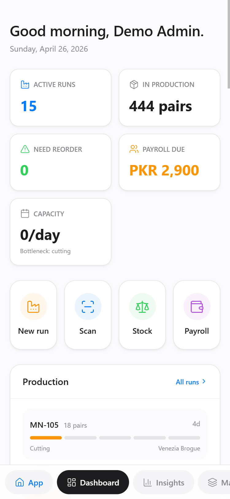 ScaleOps Factory Dashboard
