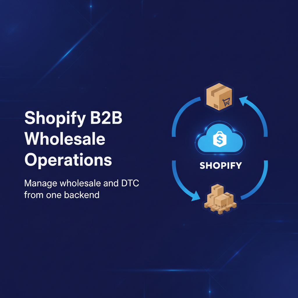 Shopify B2B wholesale operations - hero banner