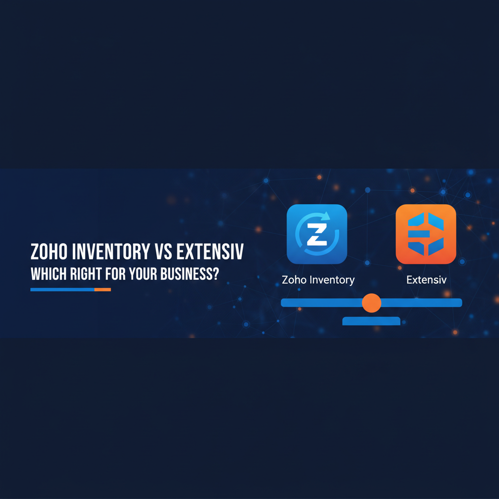 Zoho Inventory vs Extensiv comparison hero banner