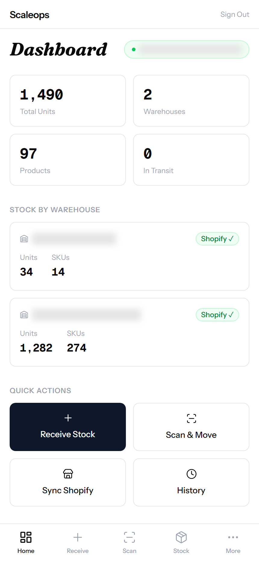 ScaleOps Inventory Dashboard