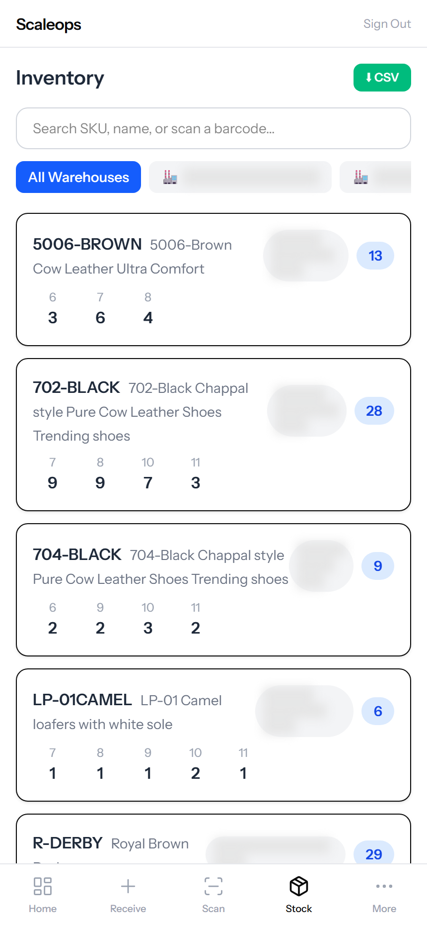 Real-Time Inventory